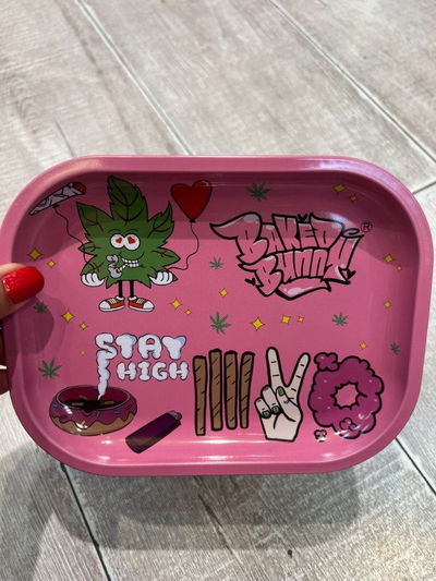 Bandeja Metal Rosa Cogollo