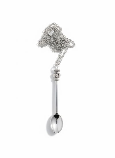 Cucharita Queen Plateada