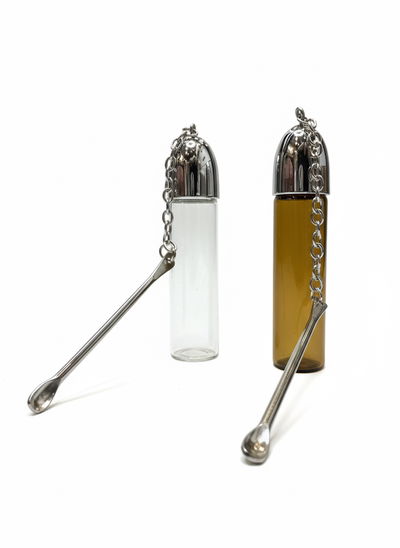 Dosificador Frasco Vidrio Con Cuchara