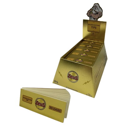 Filtros Tips carton Zeus Mini Gold