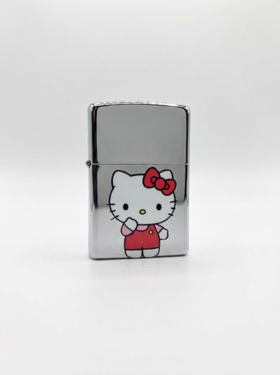 Encendedor tipo zippo Bencina Kitty Kawai