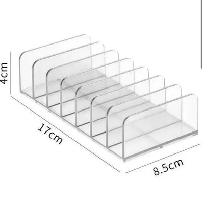 Organizador acrílico para sombras modelo B - 1 unidad 