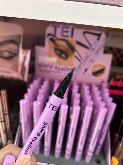 Delineador en fibra TEI punta precisión - 6 unidades 