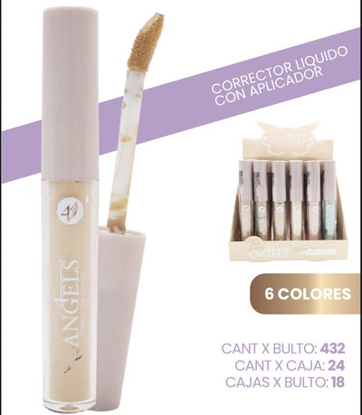 Corrector líquido 4angels - caja x24 unidades 