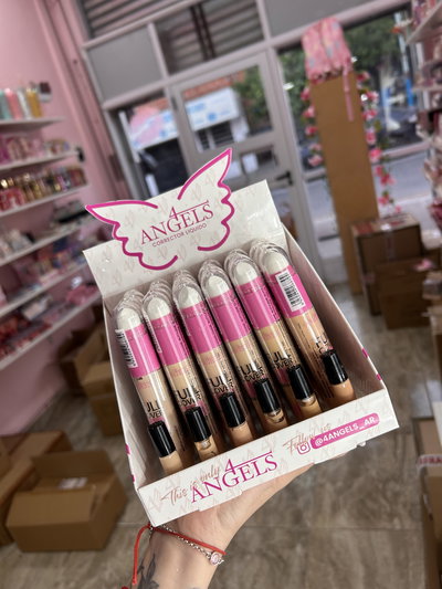 Corrector líquido con aplicador 4angels - caja x24 unidades 