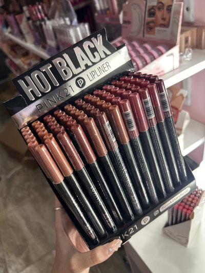 Delineador de labios pink21 BLACK - caja x72 unidades 