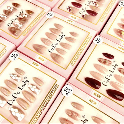 Uñas postizas dodo - 6 unidades 