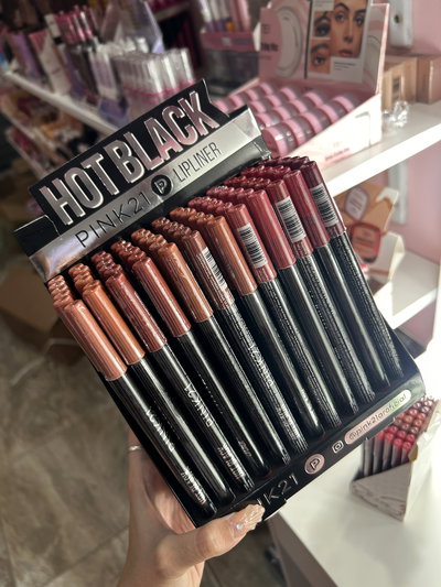 Delineador labios modelo BLACK - elegir cantidad 