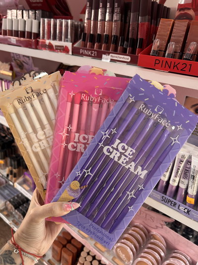 Set de brochas rubyface - 3 sets 