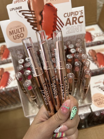 Labial + delineador CUPIDO pink21 - elegir cantidad 