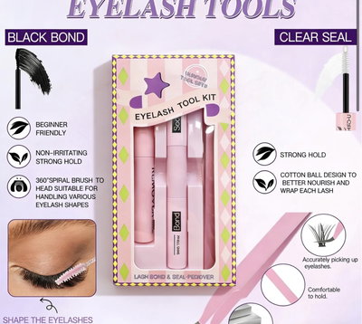 Kit pegamento pestañas puntoxpunto - 1 kit 