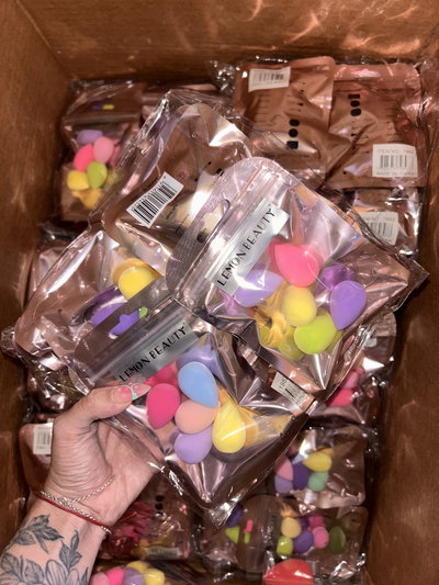 OFERTA Paquete x12 mini esponjas 