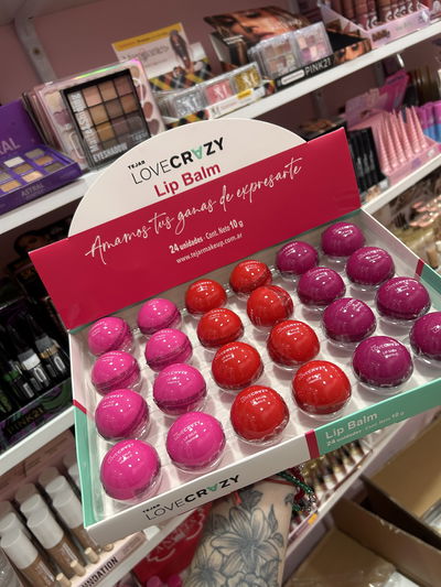 Bálsamo LOVE CRAZY Frutal tejar - caja x24 unidades 