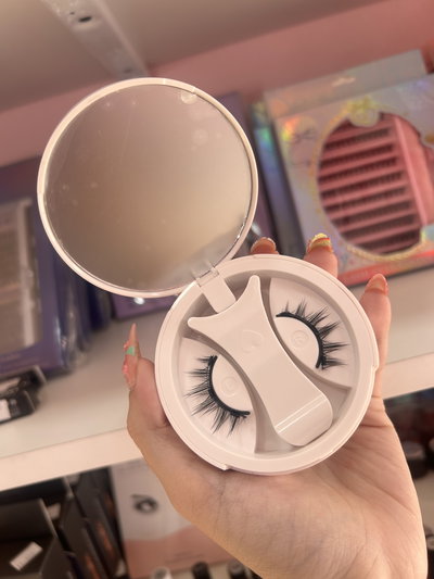 Pestañas magnéticas con aplicador - 3 sets 