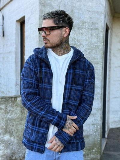 Campera Polar - Azul