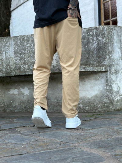 Pantalon Poliester - Camel