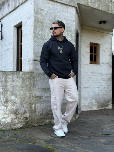 Buzo Nevada 1977 -  Negro