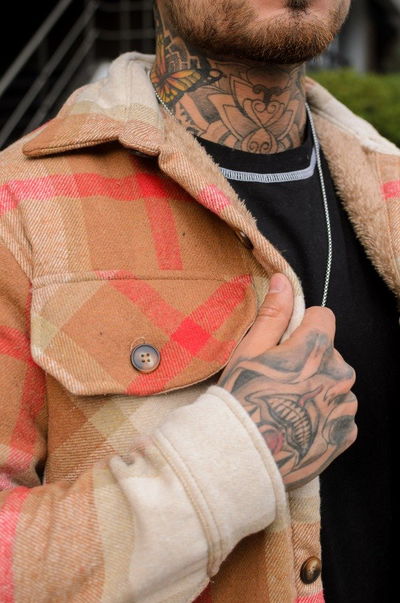 Camisaco Royal (Con corderito) - Tostado