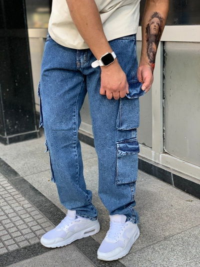 Baggy Multicargo Azul