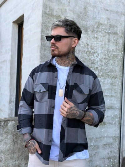 Camisa leñadora - Pilú Gris CG