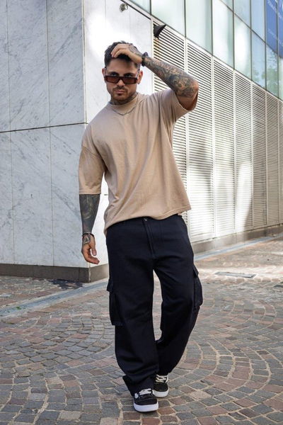 P. Baggy Cargo - Negro