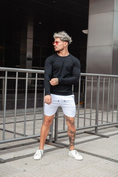 Sweater Panal - Negro