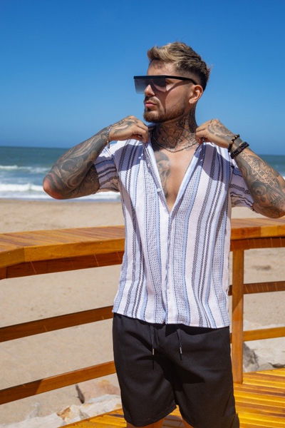 Camisa Crochet - BCR Doble