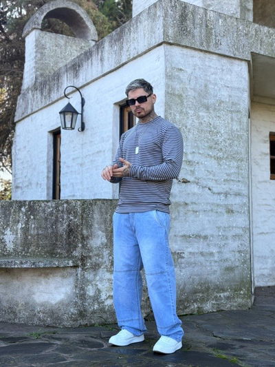 Sweater - Lined Gris Topo