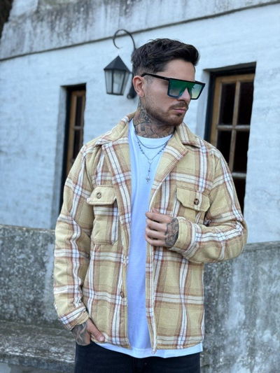 Camisaco Con Corderito Dinasty - Beige 2
