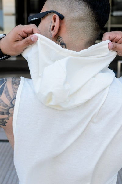 Musculosa Hoodie - Natural