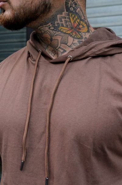 Musculosa Hoodie - Chocolate