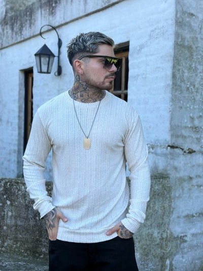 Sweater Fluff - Beige