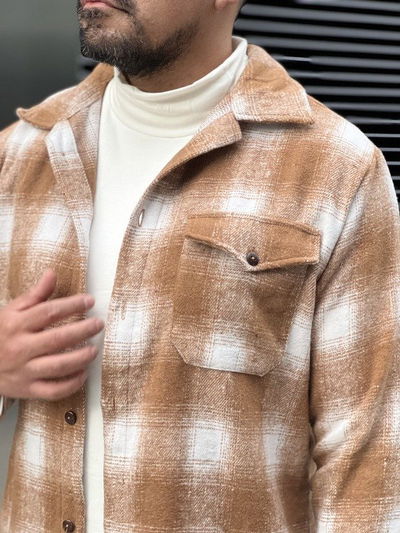 Camisaco Siberia (de Paño) - Camel