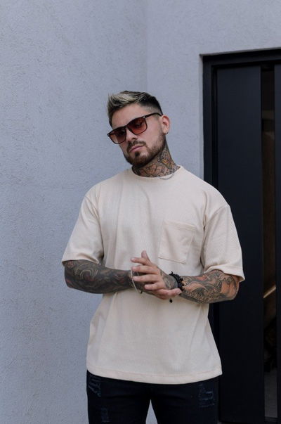 Remera Oversized Panal CB - Arena