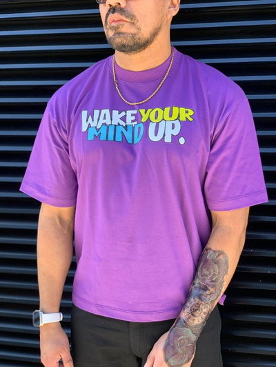 Boxy Fit "Wake" - Violeta