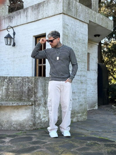 Sweater - Lined Negro