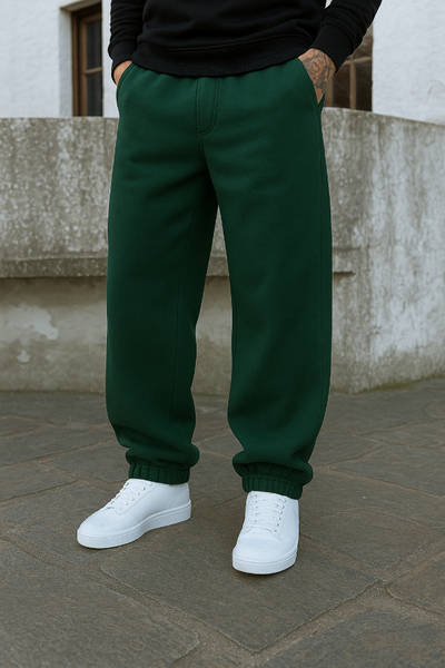 Jogging Baggy Frizado - Verde