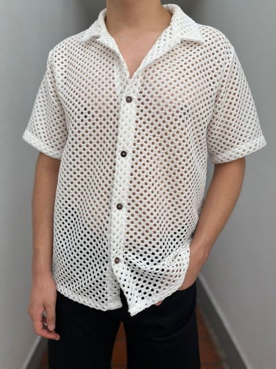 Camisa de Crochet - Beach Na