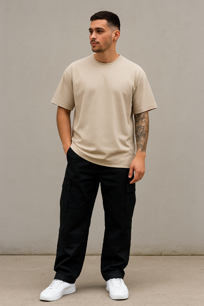 Baggy Cargo Atenas - Negro