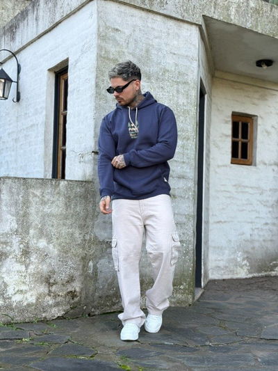 Buzo Nevada 1977 - Azul