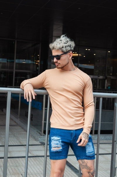 Sweater Panal - Beige