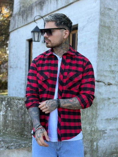 Camisa leñadora - Pilú Roja