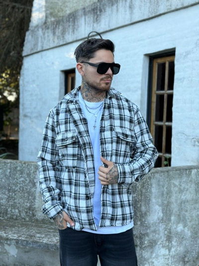 Camisaco con Corderito Dinasty - Blanco