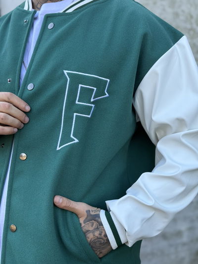 Campera Universitaria  - Verde