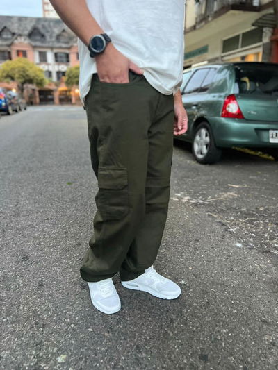 Baggy Cargo Atenas - Verde