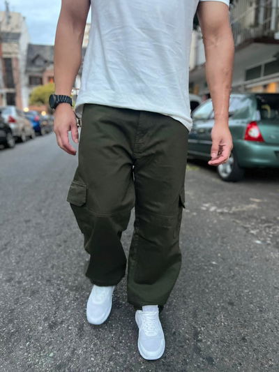 Baggy Cargo Atenas - Verde