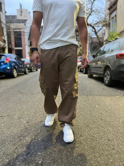 Baggy Cargo Atenas - Caqui