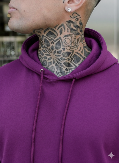 Buzo Brighton Lux Frizado - Violeta