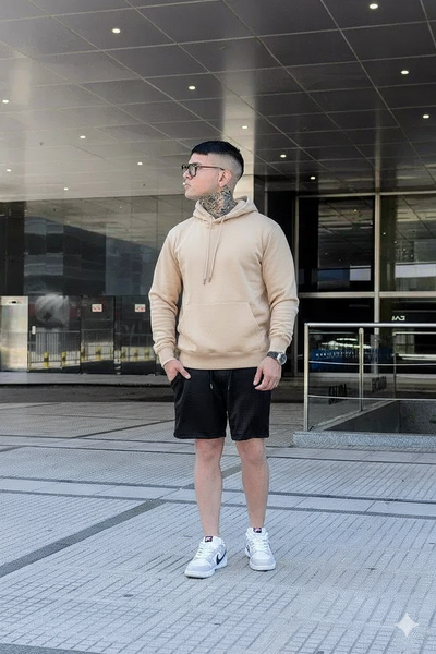 Buzo Brighton Lux Frizado - Beige