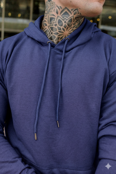 Buzo Brighton Lux Frizado - Azul